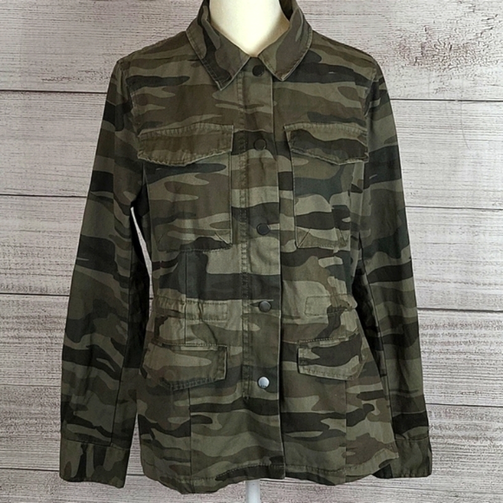 a.n.a Camo Jacket Size M